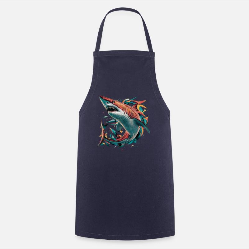 Shark - Tablier de cuisine - marine
