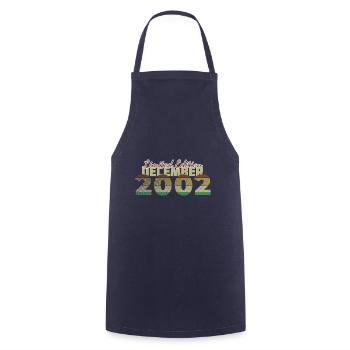 22nd Birthday Limited Edition (SCR) 12/2002 - Cooking Apron - navy - Front - AI Model Male 185 dark (185cm)