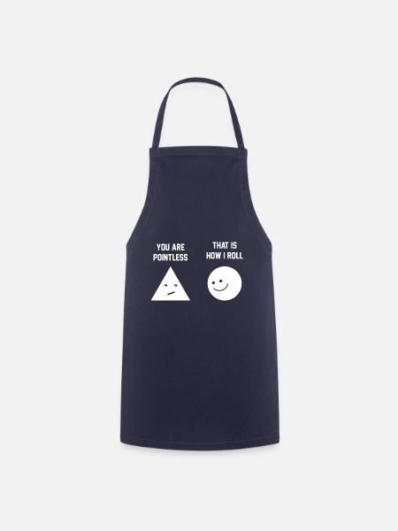 you are pointless shirt - Kochschürze - Navy