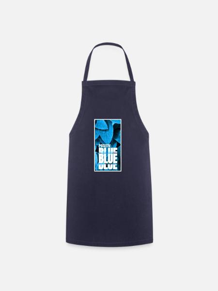 Positiv BLUE Mint - Kochschürze - Navy
