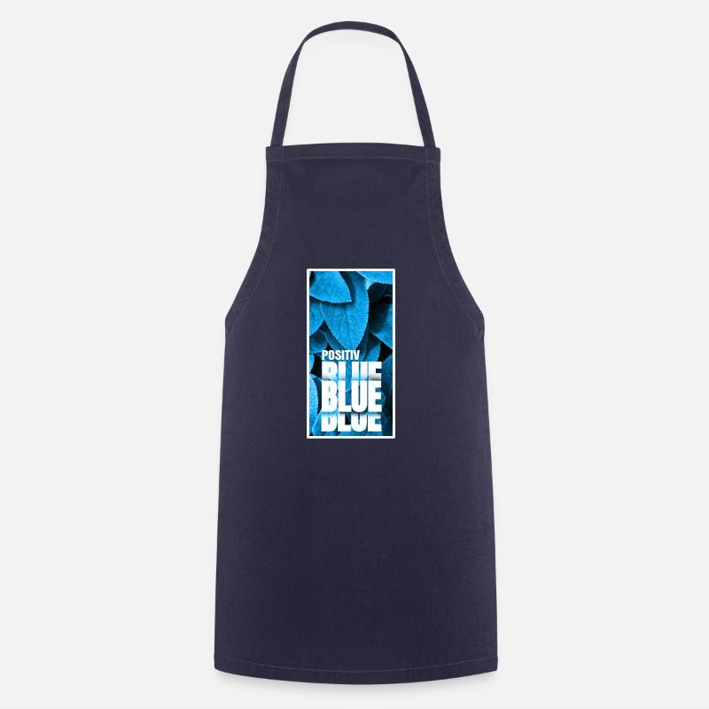 Positive BLUE Mint - Cooking Apron - navy