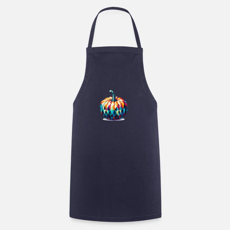 pumpkin - Cooking Apron - navy
