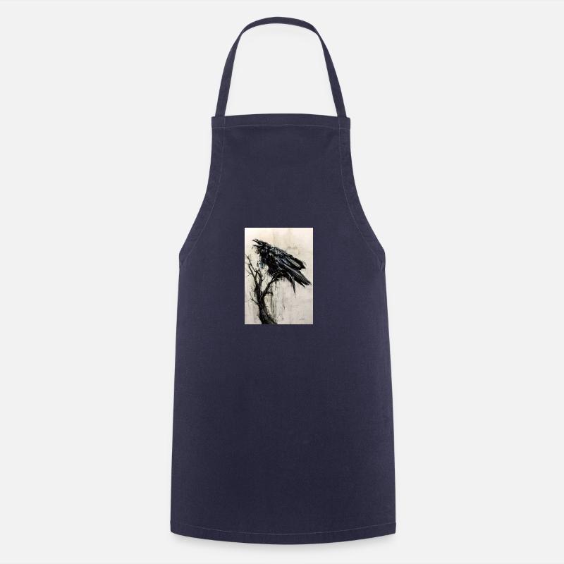 Corbeau - Tablier de cuisine - marine