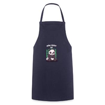 How about not having a funny sarcastic humo - Cooking Apron - navy - Front - AI Model Male 185 dark (185cm)