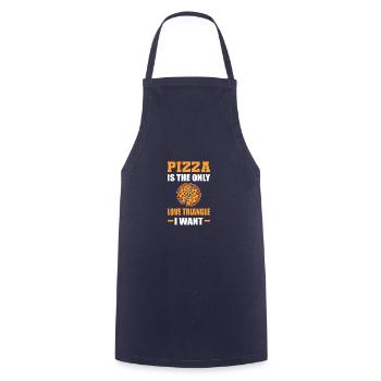 Only Love Triangle Gourmet Gift - Cooking Apron - navy - Front - AI Model Male 185 dark (185cm)