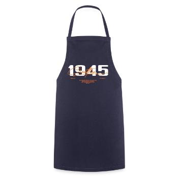 1945 Vintage Retro 1945 Geburtstagsgeschenk 1945 - Kochschürze - Navy - Vorne - AI Model Male 185 dark (185cm)