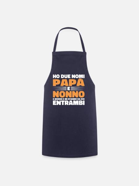 Papa und Opa - Kochschürze - Navy