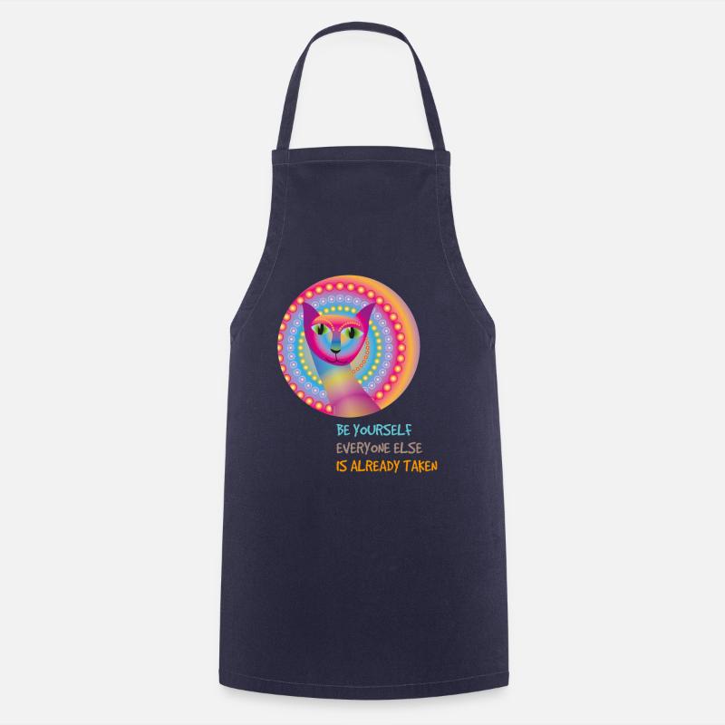 cat 3 - Cooking Apron - navy