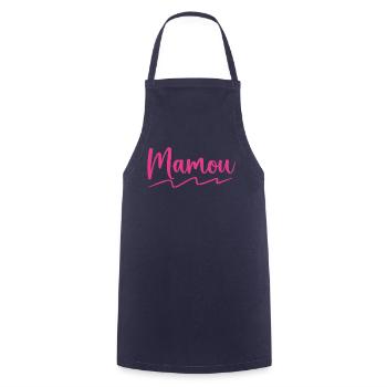 Mamou - Tablier de cuisine - marine - Devant - AI Model Male 185 dark (185cm)
