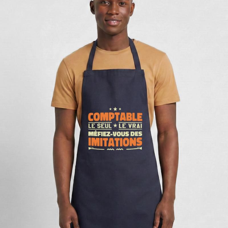 Comptable le seul. Comptable le vrai. Comptable Tablier de cuisine
