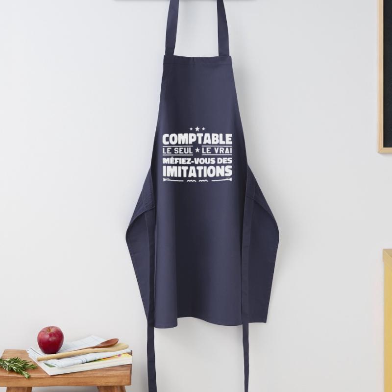 Comptable le seul. Comptable le vrai. Comptable Tablier de cuisine