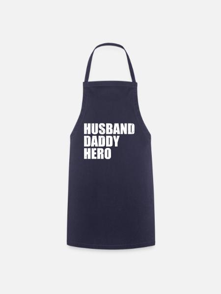 Ehemann Daddy Hero - Kochschürze - Navy
