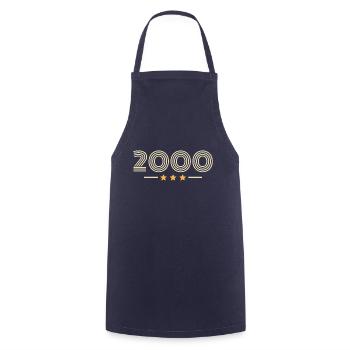 Legendary Since 2000 Birthday Gift 2000 - Cooking Apron - navy - Front - AI Model Male 185 dark (185cm)
