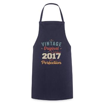 October 2017 Birthday Gift 2017 October - Cooking Apron - navy - Front - AI Model Male 185 dark (185cm)