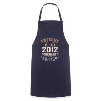 July 2012 Birthday July 2012 Birthday Gift - Cooking Apron - navy - Front - AI Model Male 185 dark (185cm)