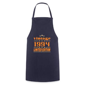 1994 Vintage Retro Birthday Bday Gift 1994 - Tablier de cuisine - marine - Devant - AI Model Male 185 dark (185cm)