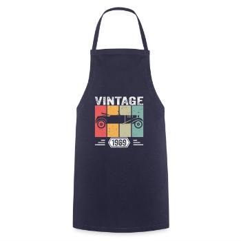 Classic Since 1969, Vintage Car Birthday Gift 1969 - Kochschürze - Navy - Vorne - AI Model Male 185 dark (185cm)