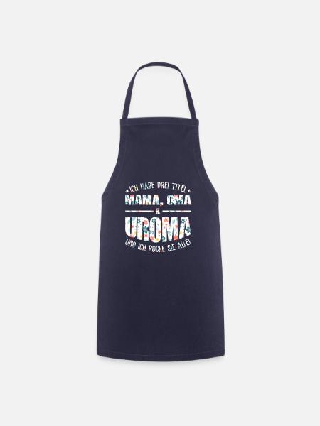 Uroma - Kochschürze - Navy