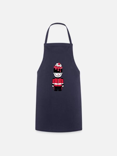Baby Shirt - London - Sweet royal guardian 3C - Cooking Apron - navy