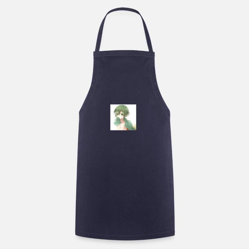 Anime - Tablier de cuisine - marine