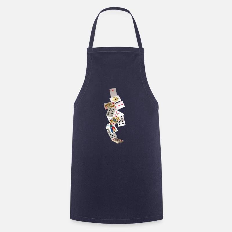 Cartes - Tablier de cuisine - marine