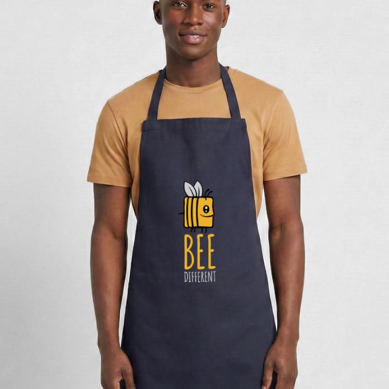 bee different Spruch Zitat Kochschürze