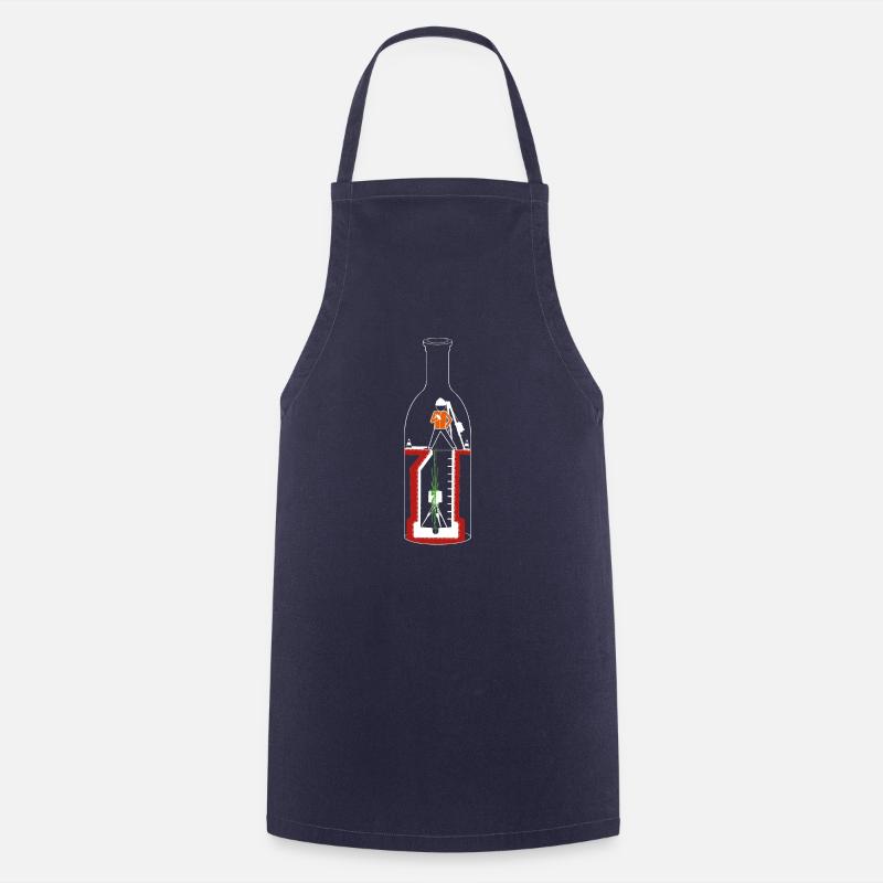 Arpenteur de numérisation - Tablier de cuisine - marine