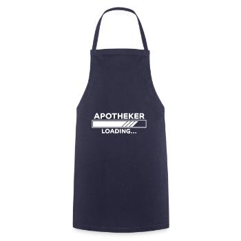 Apotheker Spruch Beruf Lustiges Apotheker Geschenk - Kochschürze - Navy - Vorne - AI Model Male 185 dark (185cm)