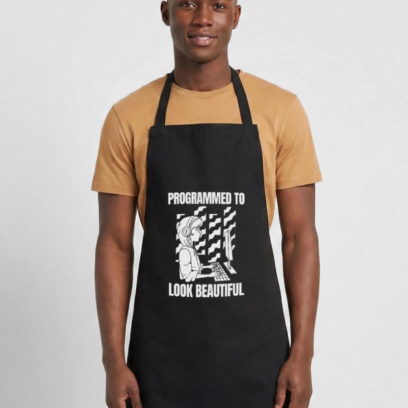 Developer Coder Programmer Beautiful Cooking Apron