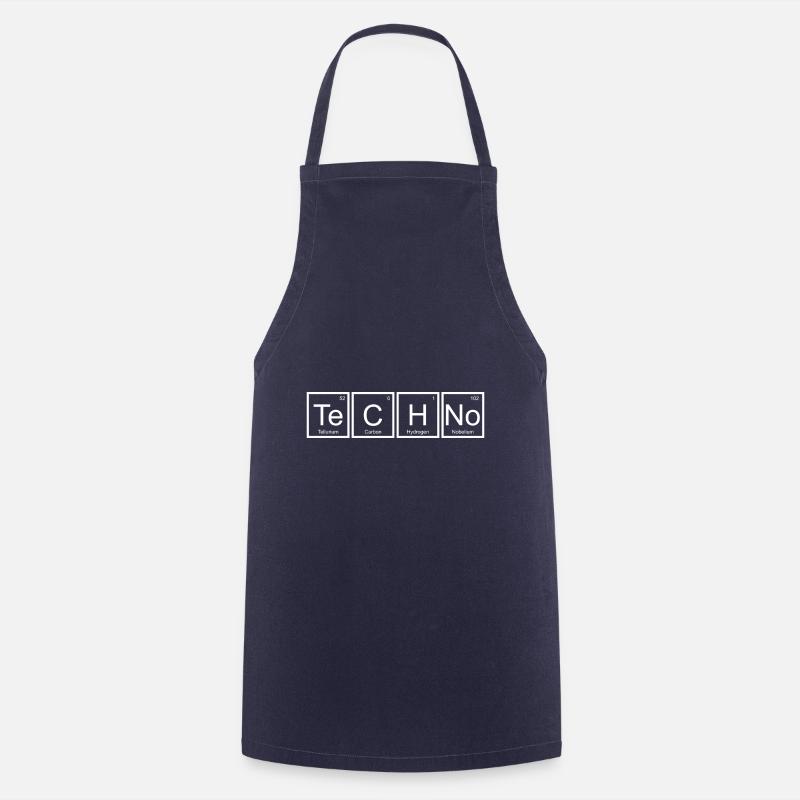Te-Ch-NO (Techno) - Cooking Apron - navy