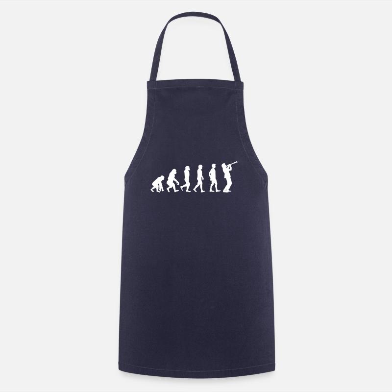 Clarinette Clarinette T-shirt Evolution - Tablier de cuisine - marine