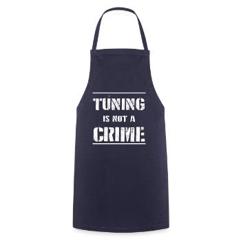 Le réglage n'est pas un crime T-shirt Mécanicien en cadeau - Tablier de cuisine - marine - Devant - AI Model Male 185 dark (185cm)
