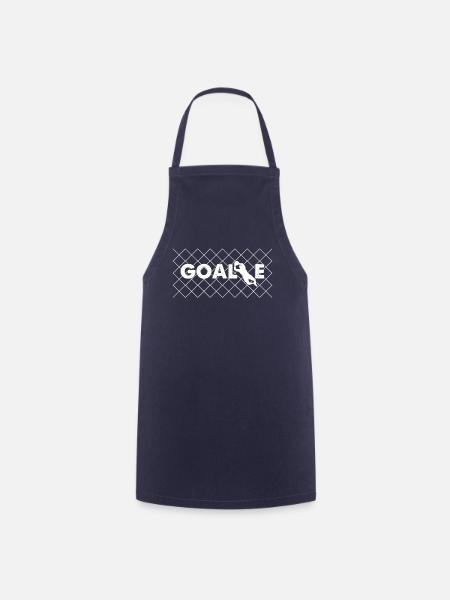 Gardien de but gardien maillot cadeau équipe - Tablier de cuisine - marine