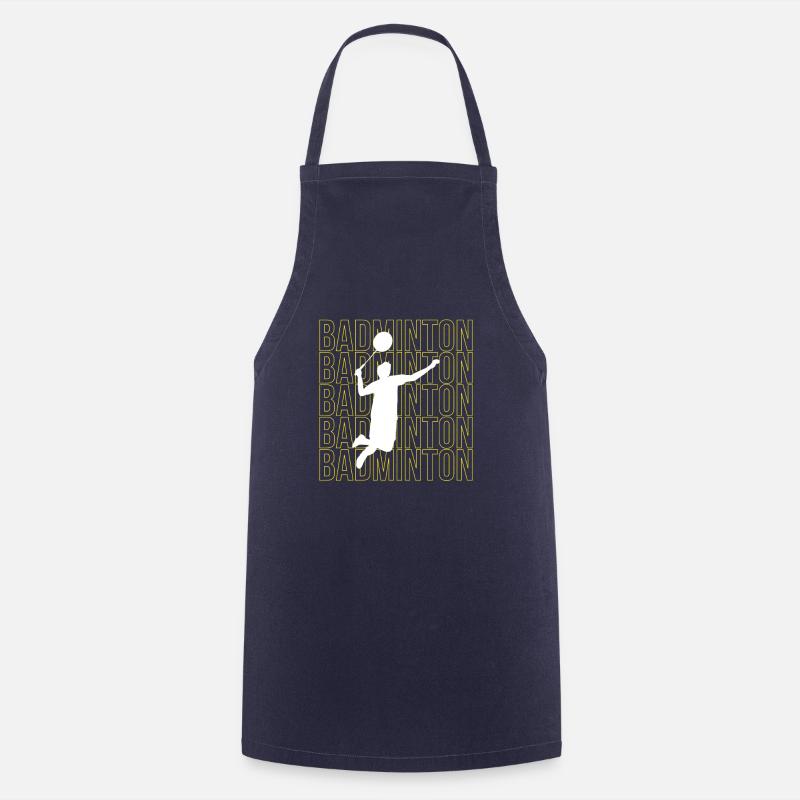 Badminton Badminton Gift - Cooking Apron - navy