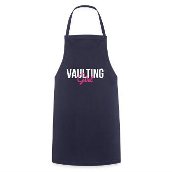 Vaulting Girl Shirt Geschenk Voltagieren - Kochschürze - Navy - Vorne - AI Model Male 185 dark (185cm)