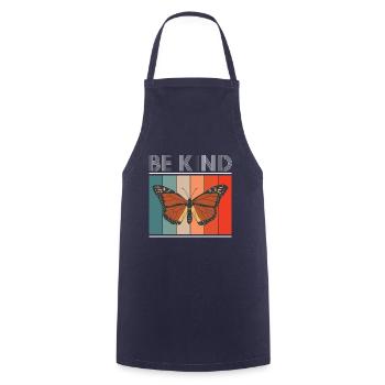 Chemise cadeau Be Child Butterfly - Tablier de cuisine - marine - Devant - AI Model Male 185 dark (185cm)