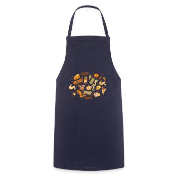 Halloween Core Aesthetic Shirt Gift - Cooking Apron - navy - Front - AI Model Male 185 dark (185cm)