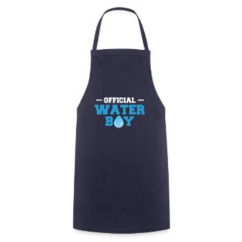 Official Waterboy Shirt Geschenk - Kochschürze - Navy - Vorne - AI Model Male 185 dark (185cm)