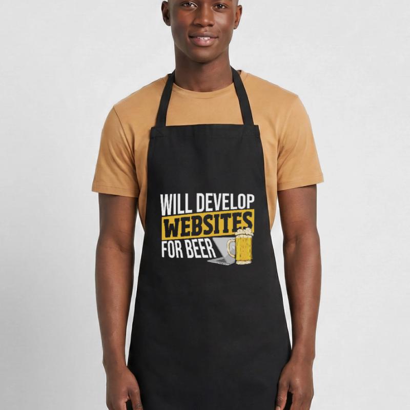 Will Develop Websites For Beer Web Developer Cooking Apron