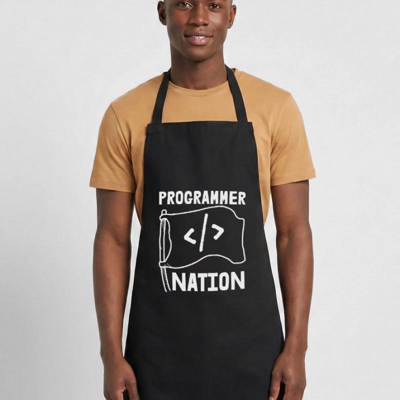 Programmierer Coder Software Entwickler Kochschürze