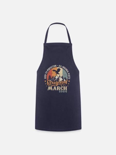March 1984 Jubilee 1984 Legends March 1984 - Cooking Apron - navy