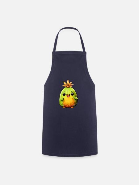 Happy Kiwi - Niedlichkeit Entfesselt - Kochschürze - Navy