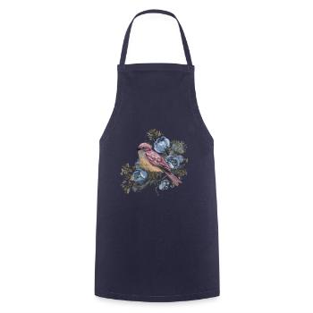 Wagner - Cooking Apron - navy - Front - AI Model Male 185 dark (185cm)