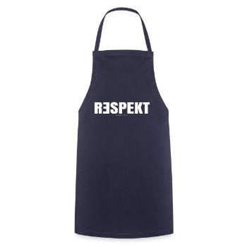 R3spekt Respekt Respect - Kochschürze - Navy - Vorne - AI Model Male 185 dark (185cm)