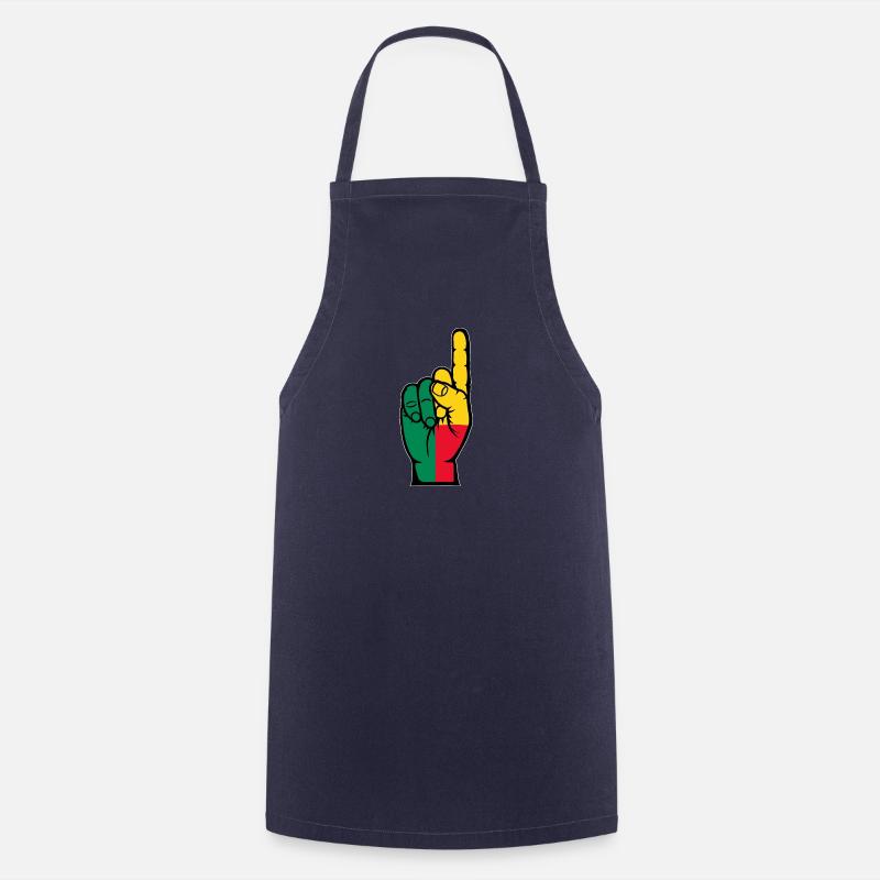 Drapeau du Bénin numéro 1 - Tablier de cuisine - marine