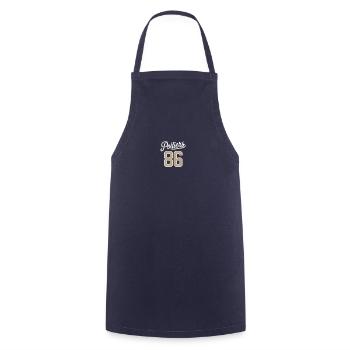 Poitiers 86 - Tablier de cuisine - marine - Devant - AI Model Male 185 dark (185cm)