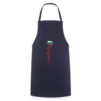 Bulgaria Balkans Sofia Holiday Travel Origin - Cooking Apron - navy - Front - AI Model Male 185 dark (185cm)