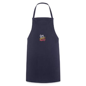 Ça va être du grand Mendez - Tablier de cuisine - marine - Devant - AI Model Male 185 dark (185cm)