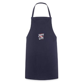 J'kiffe ma life - Tablier de cuisine - marine - Devant - AI Model Male 185 dark (185cm)
