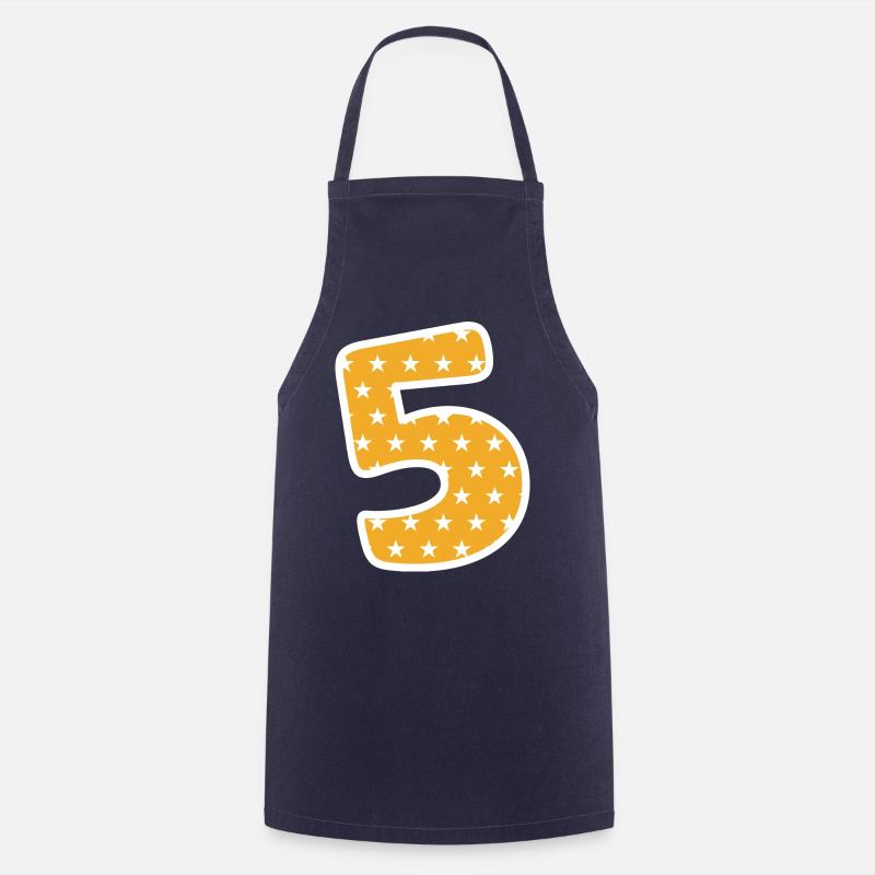 Cinq - Tablier de cuisine - marine